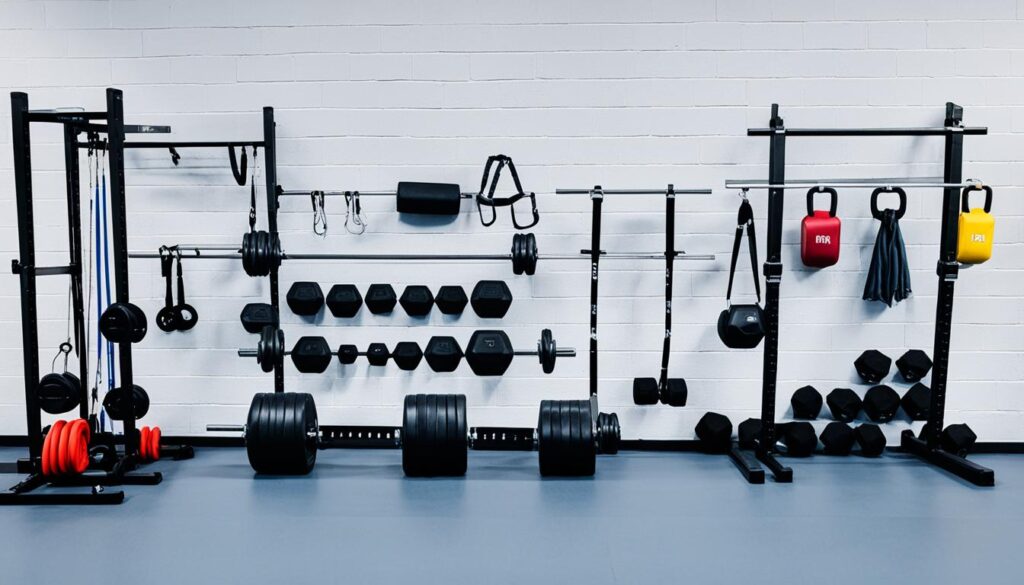 EMOM workout equipment