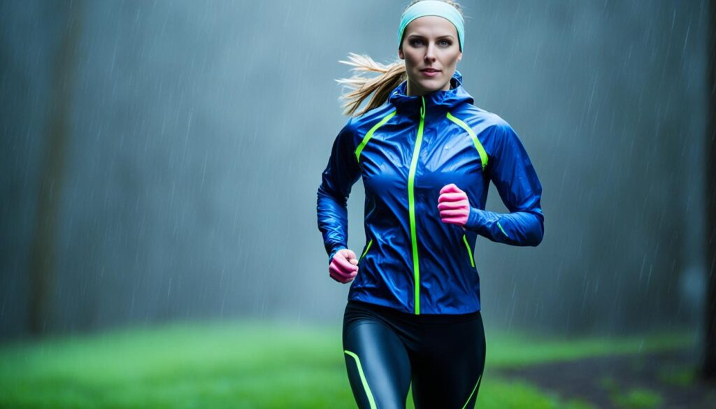 wet weather running gear